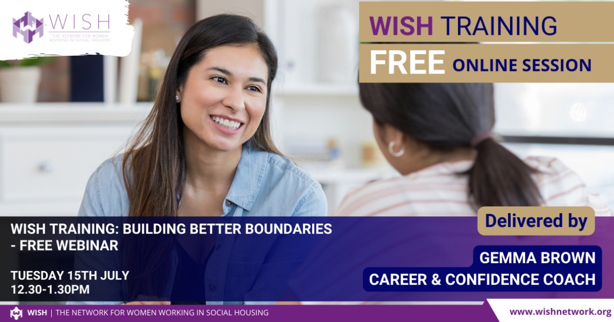 WISH Training: Building better boundaries