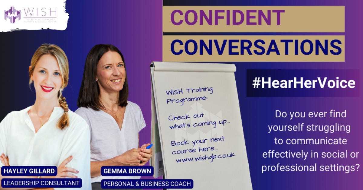 WISH Training: Confident Conversations FREE webinar