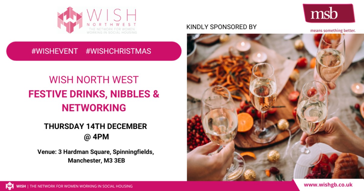 WISH North West: Festive Drinks & Networking