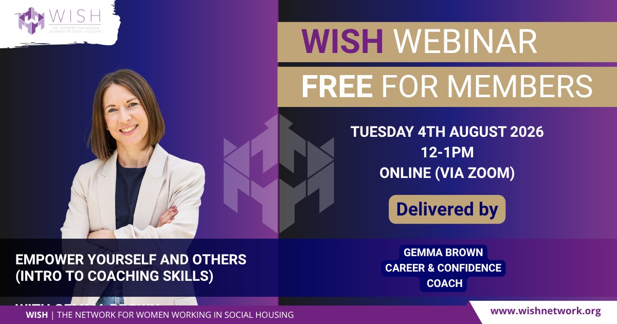 WISH Event FREE For WISH Members: Empower Yourself and Others (intro to coaching skills) (Gemma)