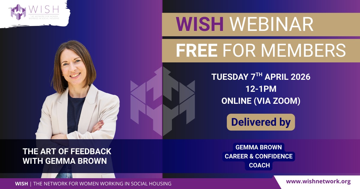 WISH Webinar FREE for WISH Members: The Art of Feedback (Gemma)
