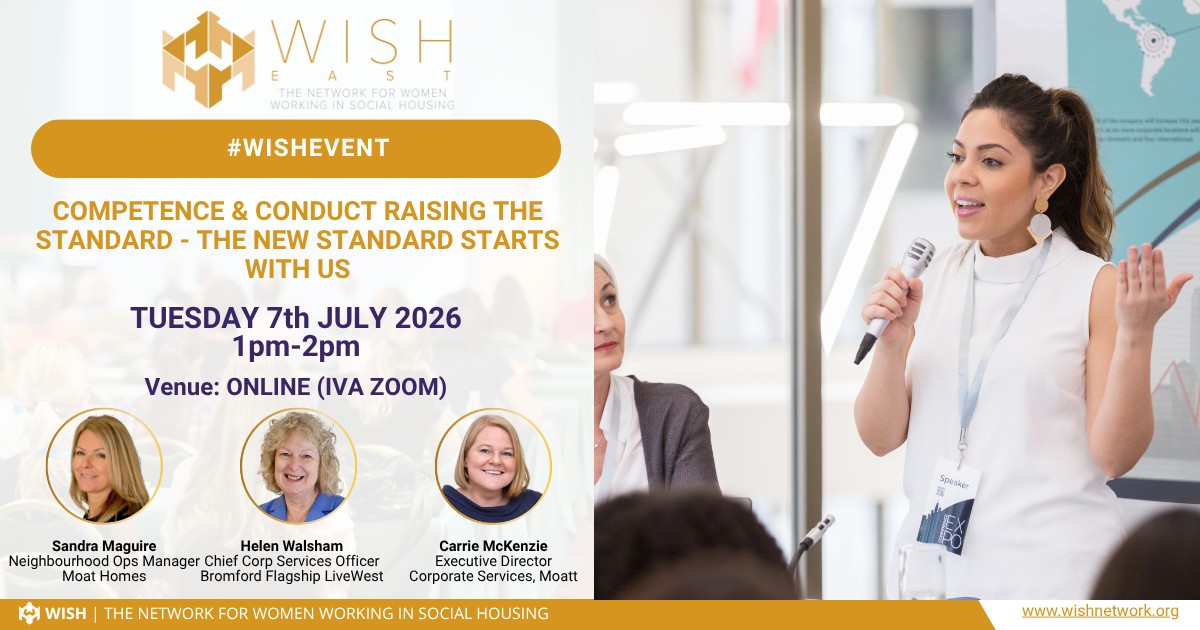 WISH East Event: Competence & Conduct Raising the Standard - The New Standard Starts with Us