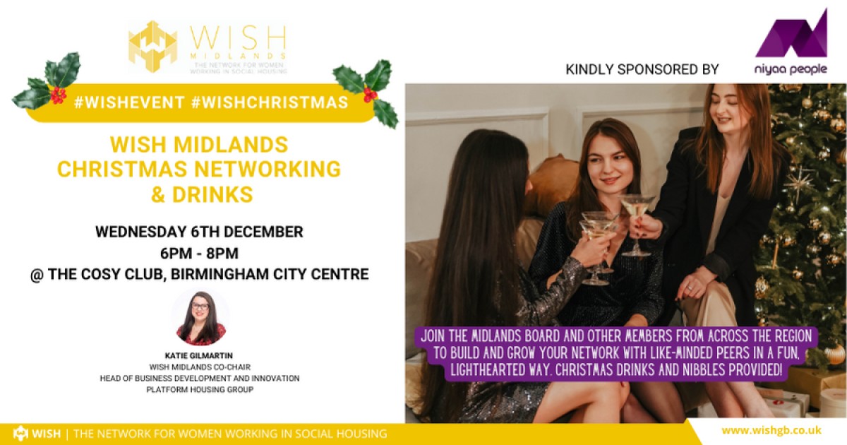 WISH Midlands Christmas networking and drinks