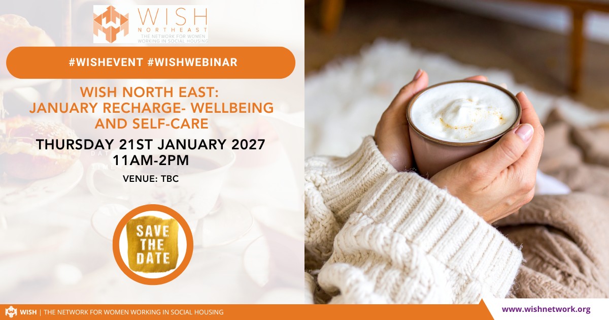 WISH North East Event: Permission to Pause - Making Time for You This January