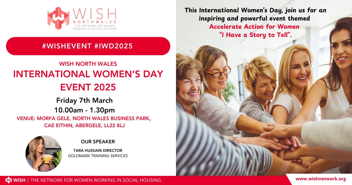 WISH North Wales: International Women's Day 2025